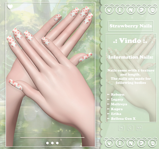 .: Vindo :. Strawberry Nails