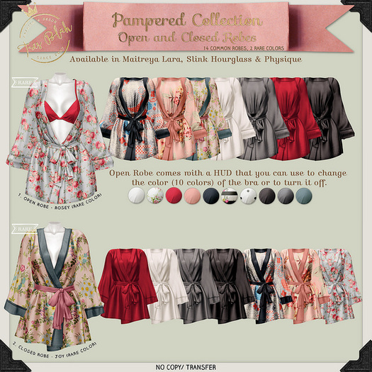 -tres blah- Open Robe (Maitreya) - Rosey RARE