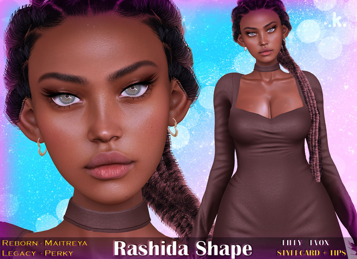 Rashida Shape. Lilly head LeLEVOX