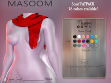 [[ Masoom ]] Oopsie Scarf - FATPACK