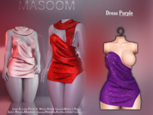 [[ Masoom ]] Oopsie Dress - Purple