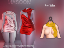 [[ Masoom ]] Oopsie Scarf - Yellow