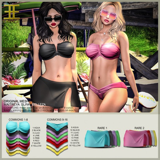 Entice - Surf City Panties - Red - Common 14 Maitreya