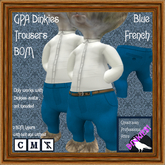 GPA Dinkies Trousers BOM - Blue French