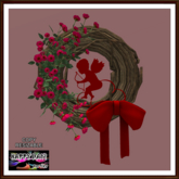 Valentines - Resizable Cupid Wreath