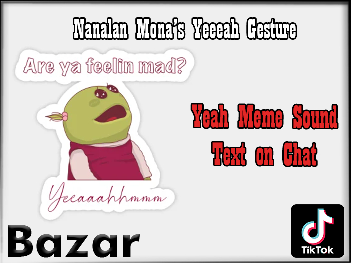 BAZAR - Nanalan' Mona's Yeah Gesture