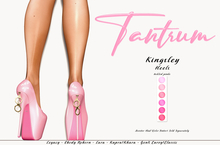 Tantrum - Kingsley Heels - Tickled Pinks 
