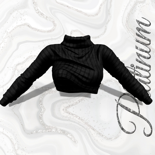 Black Rib Sweater