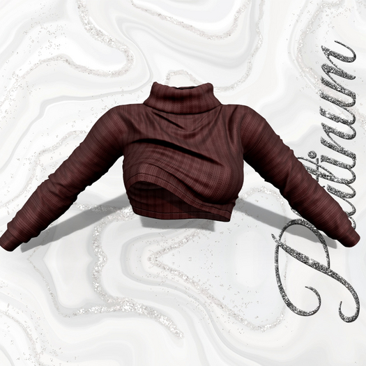 Maroon Rib Sweater