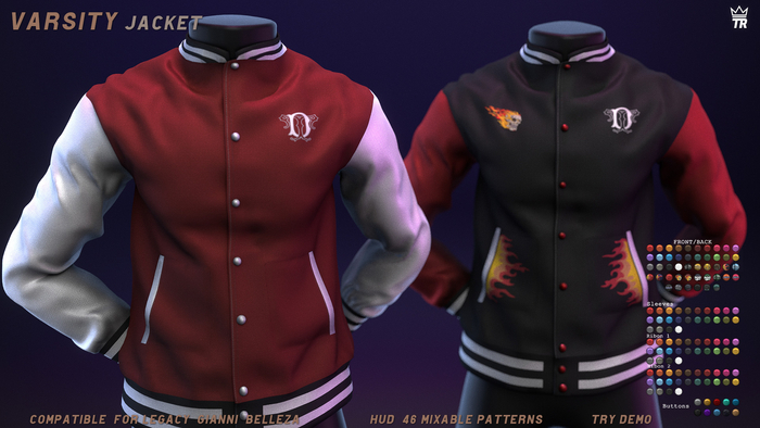 TREIZED Varsity Jacket DEMO