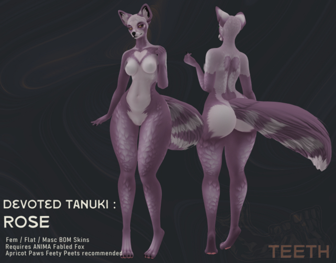 [T] // Devoted Tanuki : Rose