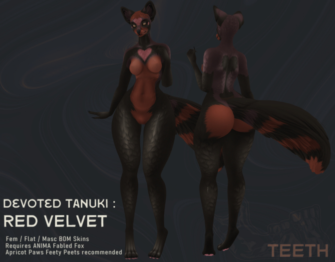 [T] // Devoted Tanuki : Red Velvet