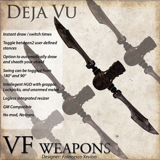 VF Weapons Deja Vu sword