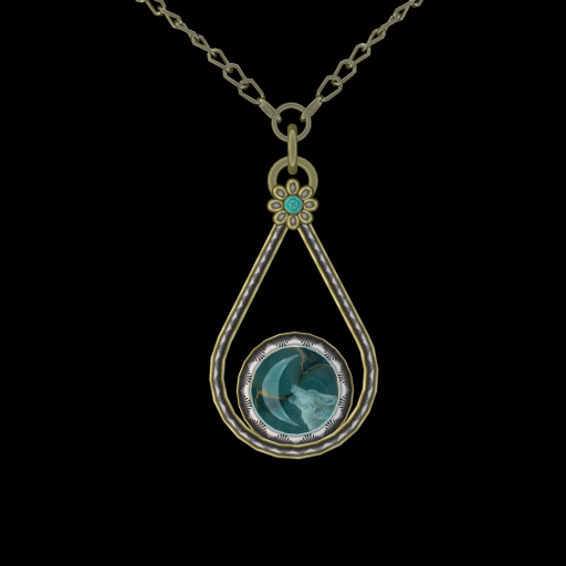 Crescent Moon Wolf Necklace {OS}