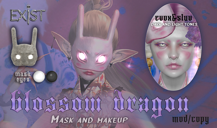 *exist* Blossom Dragon Set / Cement