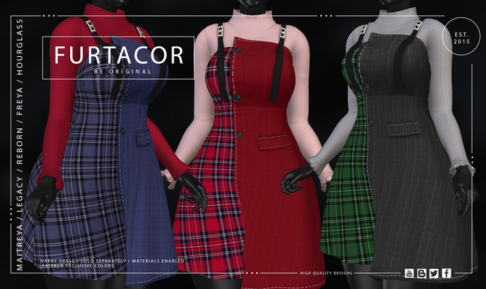 :::FurtaCor:::Harry Dress::: FATPACK