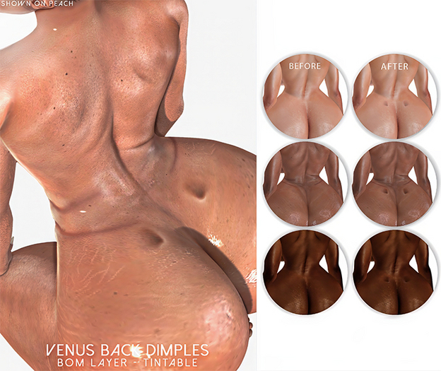 FOUR LEAF. - Venus Back Dimples
