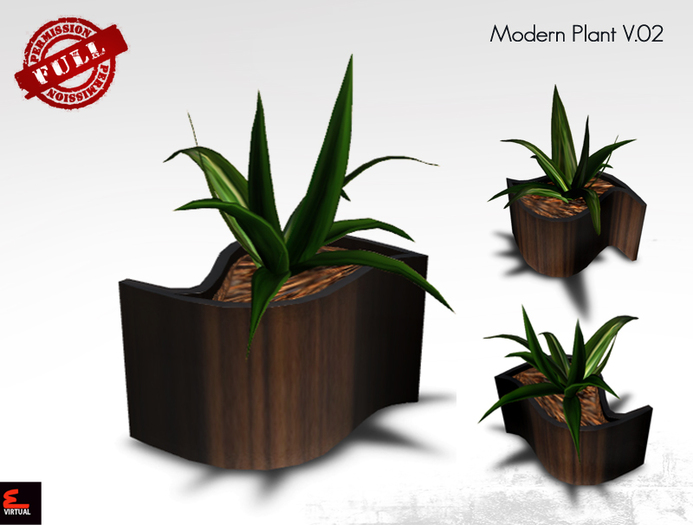 Modern Plant V.02 FULL PERM - Interior Decor