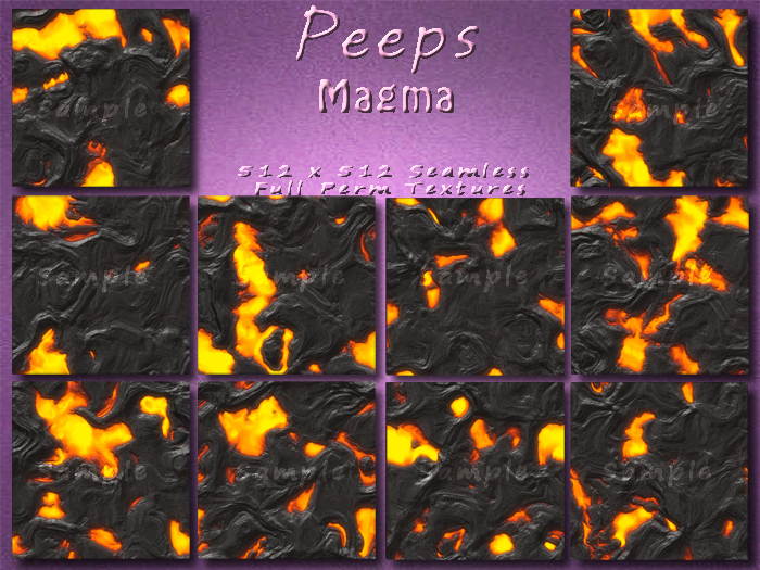 Peeps Textures Magma