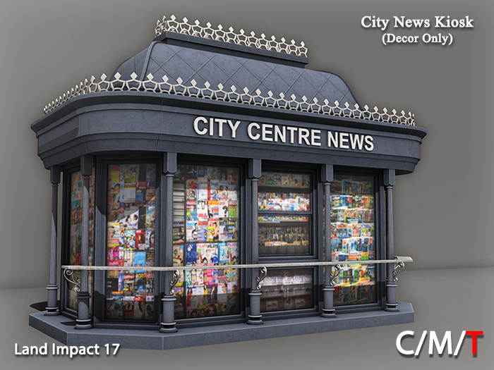 "Killer's" City News Kiosk (Decor Only)