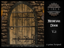 [CC] Medieval Wood Door V.2