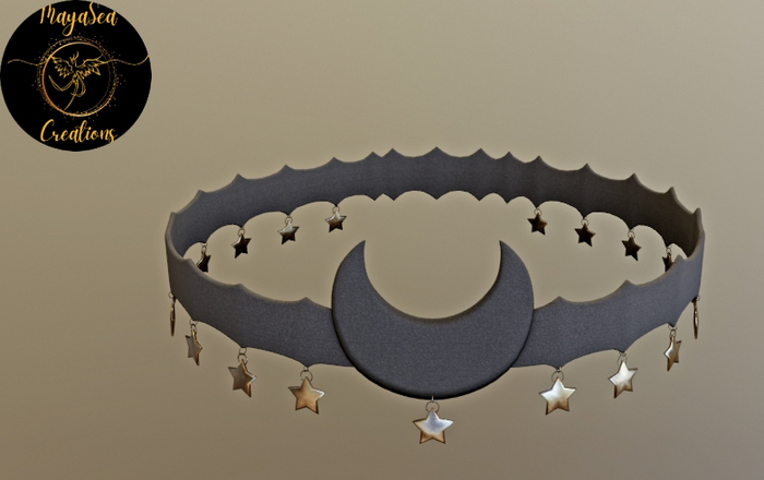 Luna Collar Full Perm Mesh ♥