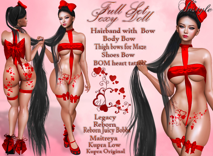 PROMO! InStyle ***Sexy Doll*** Full Set-Promo price until 15.02