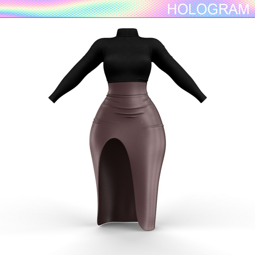 Black Autumn Shape Fit Dress