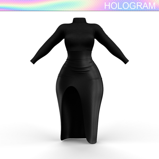 Black Shape Fit Dress