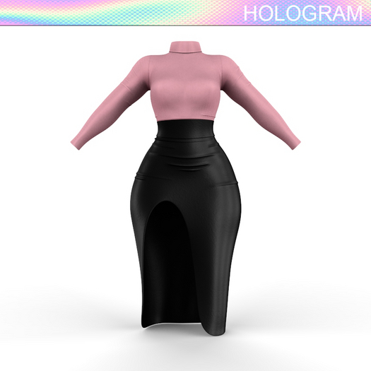 Pink Shape Fit Dress