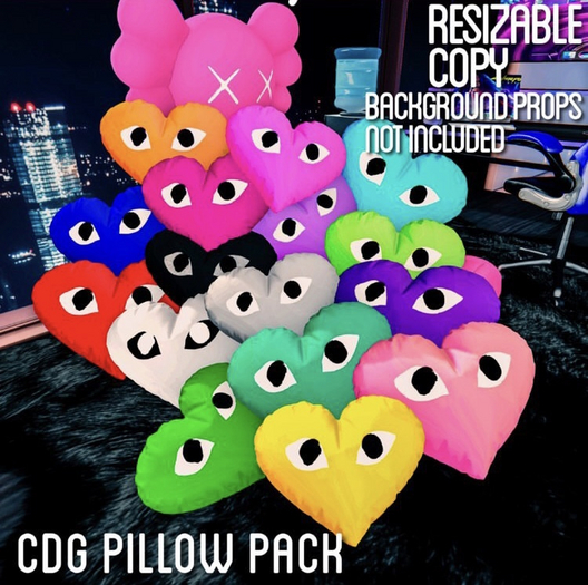 cdg pillow pack