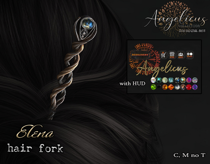 .AngelicUs. Hair fork  -Elena-  
