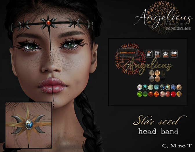 .AngelicUs. -Star seed- head band  