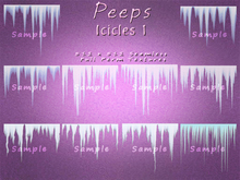 Peeps Textures Icicles 1