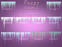 Peeps Textures Icicles 2
