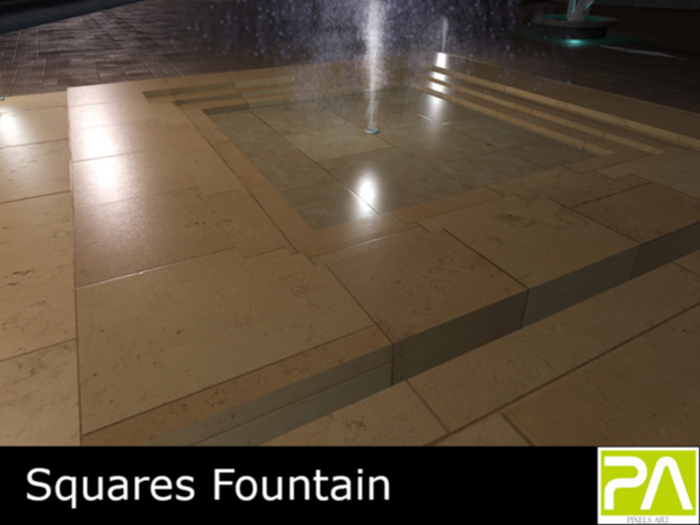 Squares Fountain