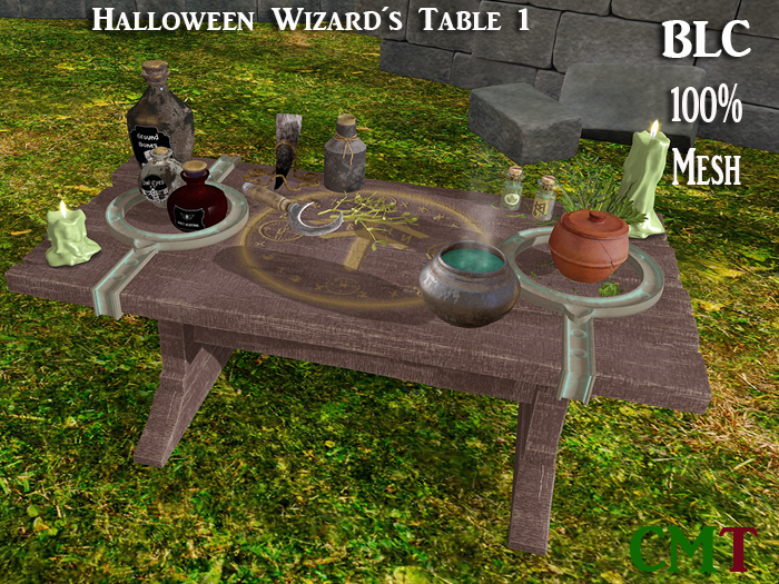 BLC  Halloween Wizard's Table 1