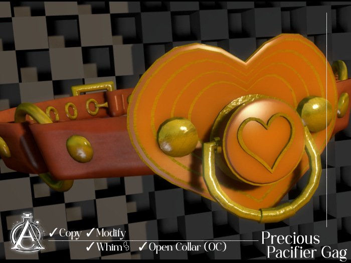 !AA] - Precious Pacifier Gag Orange