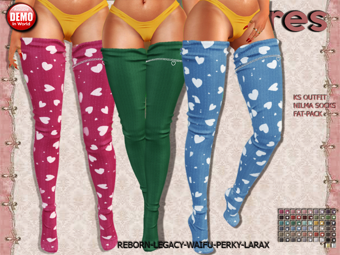 KS OUTFIT NILMA SOCKS FAT-PACK
