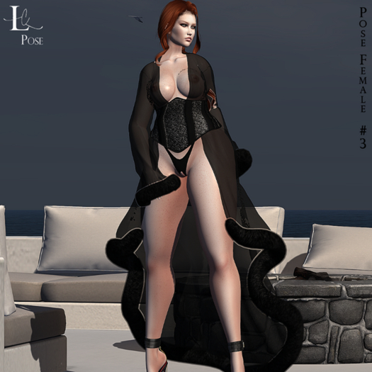BOX Lc Pose -  Female #3