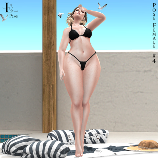 BOX Lc Pose -  Female #4