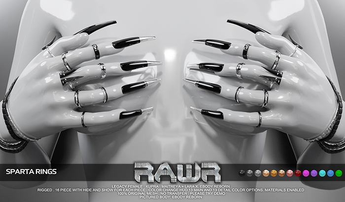 RAWR! Sparta Rings DEMO (add me)