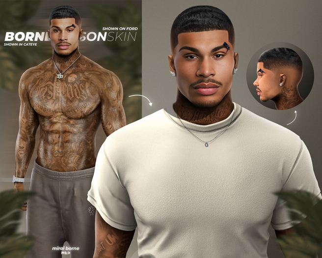 BORNE. MASON SKIN (EVOX) CATEYE
