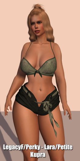!!! Revna !!! 410F Green Booty Shorts Set