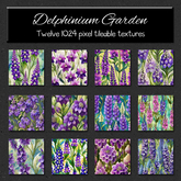 *Wallflowers* Delphinium Garden