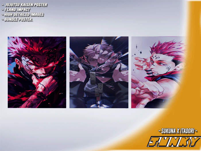Junky - Sukuna Posters  -