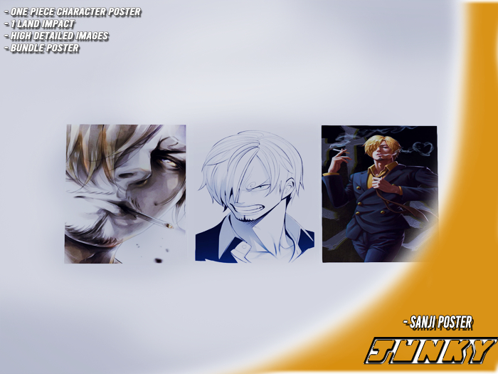 Junky - Sanji Posters -