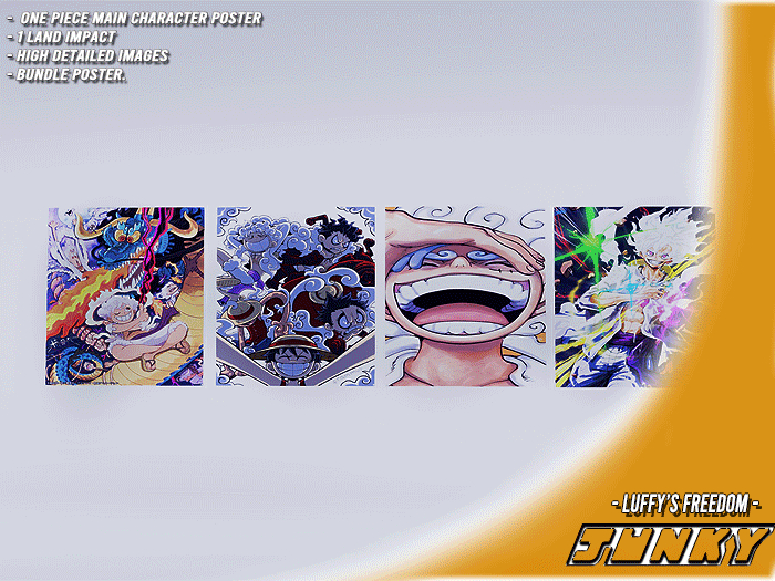 Junky - Luffy Poster -