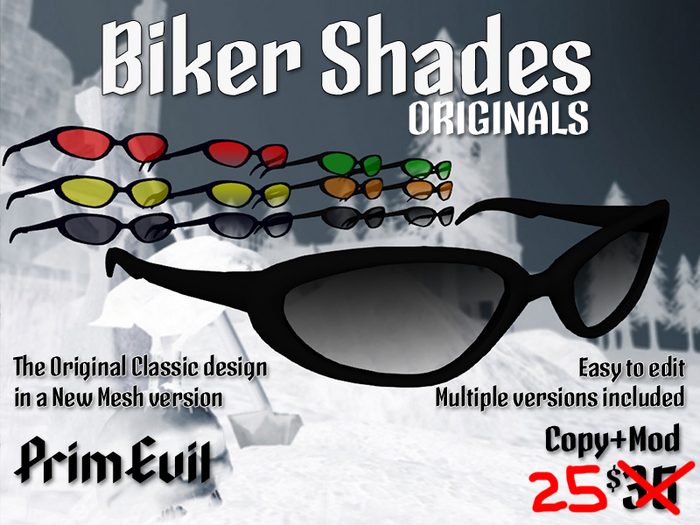 Biker Shades - Sunglasses