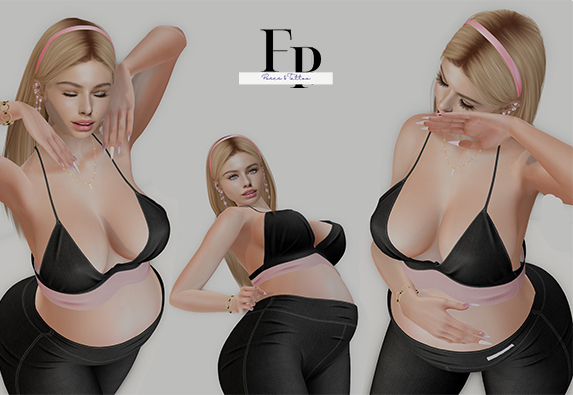 FOX [POSES&TATTOO]PREGNANT BENTO